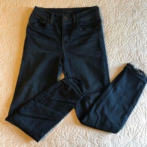 Madewell road tripper jeans-altered
